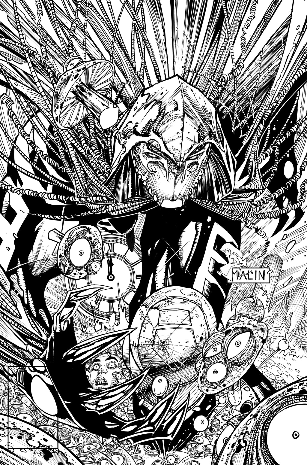 Reaper Destroyer #2 Preview Edition: JON MALIN FOIL COVER (LIMITED)