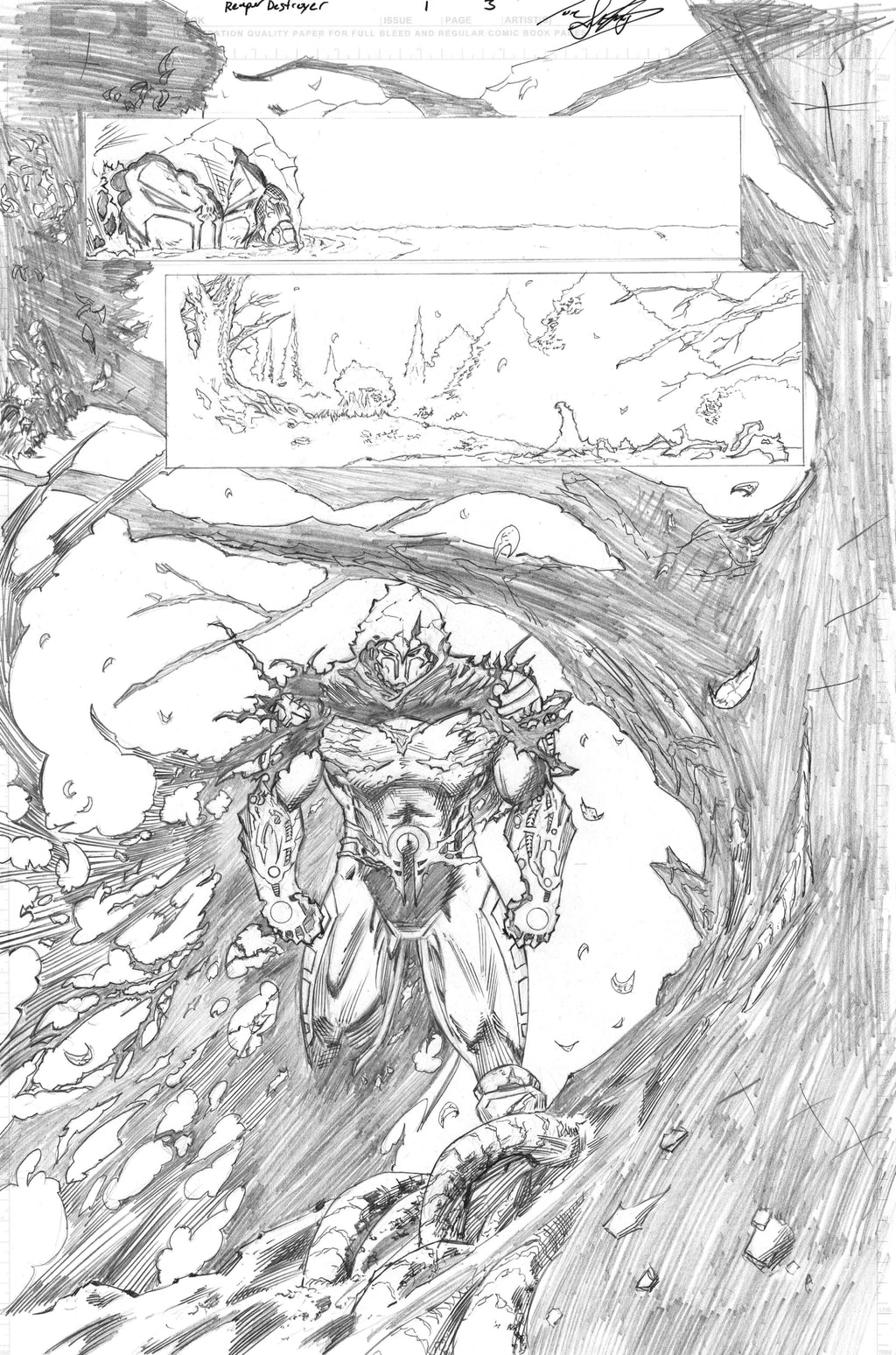 3 Pack-Reaper Destroyer #2 Preview Edition