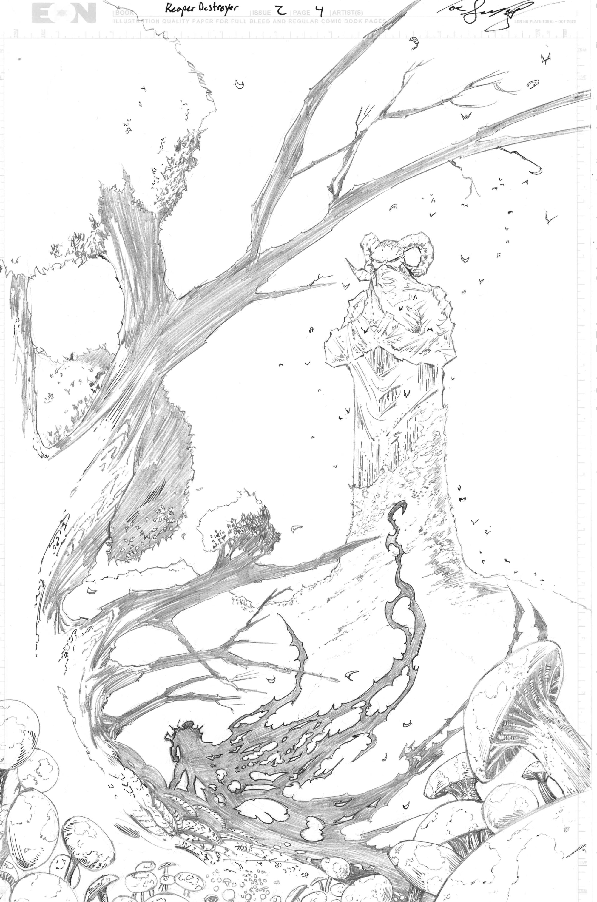 Reaper Destroyer #2 Preview Edition: JON MALIN FOIL COVER (LIMITED)