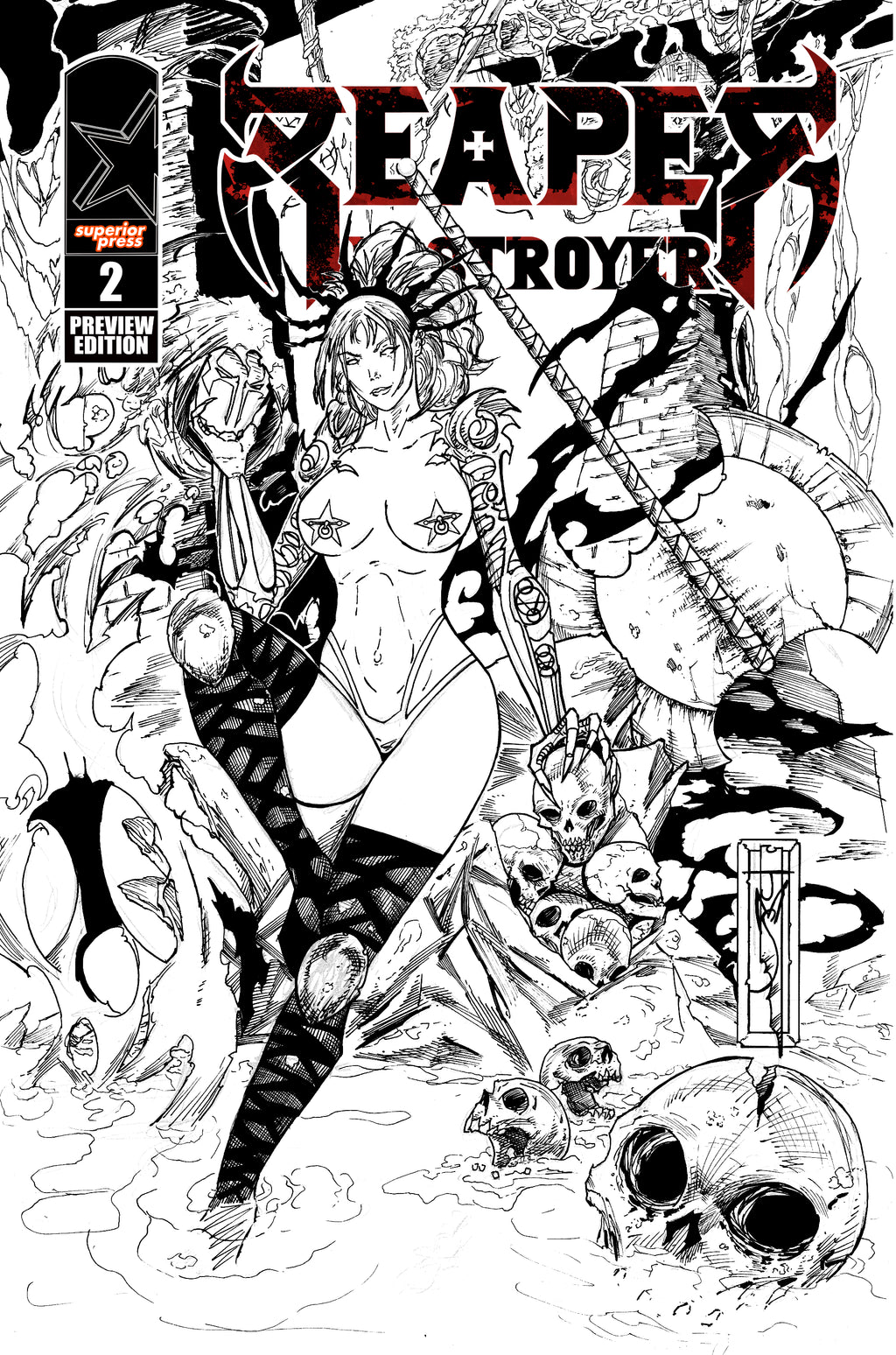 Reaper Destroyer #2: Preview Edition (Cover A)